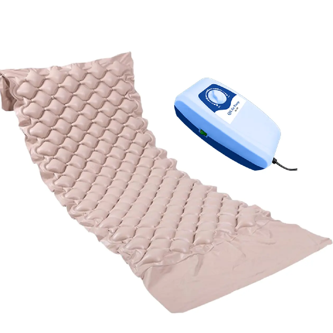 Надувной медицинский матрас с насосом для лежачих пациентов с переменным давлением