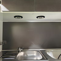 GNSOURCE Plafonnier LED ultra-plat étanche IP67 DC12V 7W pour intérieur, installation par vis sur toit de camping-car/caravane, 50 000 heures