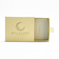 Boîte à bijoux coulissante en papier personnalisée de luxe avec logo pour bague, boucles d'oreilles, collier, bracelet, emballage cadeau, boîtes à tiroirs en papier