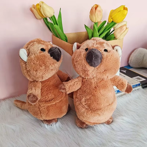 Lindo Peluche de Opossum de Cola Corta, Muñeco de <span class=keywords><strong>Canguro</strong></span> Enano, Animal de Peluche para Niños, Marioneta de <span class=keywords><strong>Canguro</strong></span> Enano de Cola Corta - Product Image 5