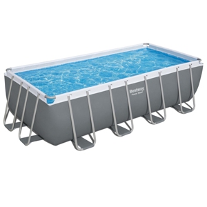 Bestway 56670 Marco rectangular Juego de <span class=keywords><strong>piscina</strong></span> sobre el suelo 4,88 m X 2,44 m X 1,22 m <span class=keywords><strong>Piscina</strong></span> familiar de PVC al aire libre - Product Image 1