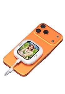Écran de projection magnétique sans fil pour mini-caméra de téléphone, moniteur selfie pour caméra arrière, idéal pour les vidéos <span class=keywords><strong>TikTok</strong></span> en direct - Product Image 2
