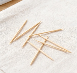Palillos de Dientes de Bambú <span class=keywords><strong>Desechables</strong></span> con Logotipo Personalizado, Envueltos Individualmente en Papel para Uso Diario - Product Image 4