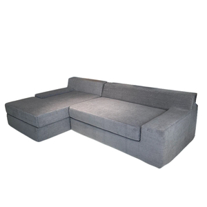 Sofá Esquinero Comprimido en Forma de L, Empacado en Rollo, Mueble de Compresión sin Marco, Esponja Completa, Tela, OEM, ODM, Directo de Fábrica - Product Image 5