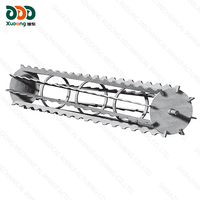 Rouleau de compactage spiralé agricole XUDONG (acier au carbone) pour semoirs, compactage du sol et semoirs directeurs sans labour