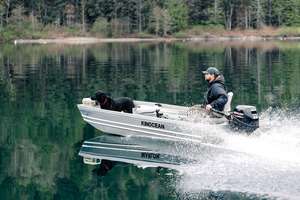 किओसियन के लिए 12 फीट 14 फीट 16 फीट 16 इंच ओम एल्यूमीनियम जॉन नाव के लिए शक्तिशाली जेट मोटर इंजन की नई स्थिति - Product Image 6