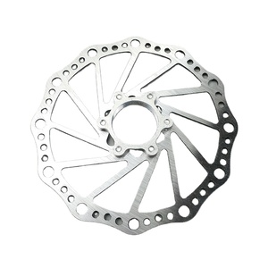 Plaquettes de <span class=keywords><strong>frein</strong></span> à disque pour VTT, en acier inoxydable haute résistance, légères (146g), 160mm, dissipation thermique, 6 boulons, pièces de vélo de route et VTT - Product Image 4