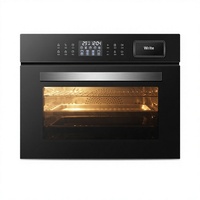 Four à vapeur encastrable exclusif transfrontalier 40L avec protection contre la surchauffe 2100W Options de prises UE/Royaume-Uni/Australie Tout-en-un