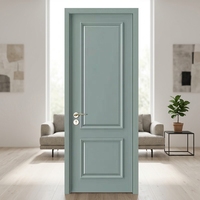 Porte intérieure moderne en polymère, sur mesure, résistante à l'humidité, pour chambre, bureau, appartement, maison, fabricant