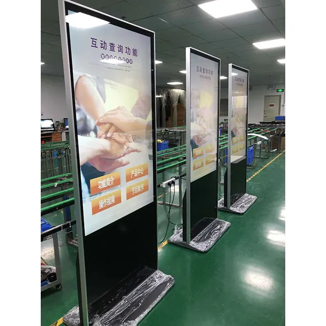 43"49" indoor Floor Standing lcd touch screen ad player,lcd digital signage display screen,replacement led lcd tv screens