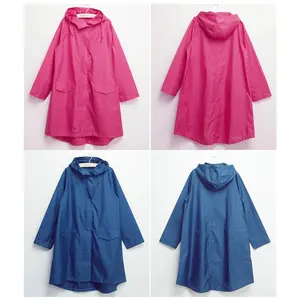 <span class=keywords><strong>Chubasquero</strong></span> impermeable para mujer, <span class=keywords><strong>chubasquero</strong></span> con capucha para <span class=keywords><strong>hombre</strong></span>, Color sólido, portátil, <span class=keywords><strong>plegable</strong></span>, cremallera fina, impermeable, cubierta para lluvia al aire libre - Product Image 4