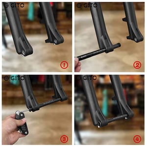Tige d'axe traversant GITO JT-245 142/148 pour cadres de vélos de montagne et de route Cannaletto, Daino, <span class=keywords><strong>Canyon</strong></span>, DAILY, Lightning - Product Image 2