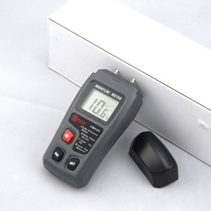 Wood <b>Moisture</b> <b>Meter</b> EMT01 Needle Type Digital Hygrometer For Wood Testing With LCD Display And Multiple Wood Types Setting - Product Image 2