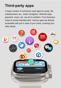 Reloj Inteligente DF EDS DT ULTRA4 2026 con Llamadas Bluetooth, Inalámbrico, IP68, 4GB, 280mAh, Diseñado para Hombres y Mujeres - Product Image 3