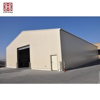 Entrepôt en structure acier préfabriquée à grande portée, isolé thermiquement, anti-corrosion, imperméable et résistant au vent ZTSS