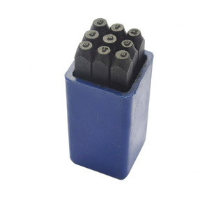 Carbon Steel <b>Number</b> Punch <b>Stamp</b> Set for Metal Wood Leather Plastic Marking Jewelry Making Hand Tools | GS1416 - Product Image 1