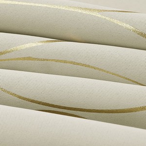 Nhà Máy Trực Tiếp Chất Lượng Cao Bạc-empossed Màn Tốt Sọc Rèm Cửa Tuyệt Vời Cho Cuộc Sống Ngoài Trời Trang Trí Nội Thất Valances - Product Image 4