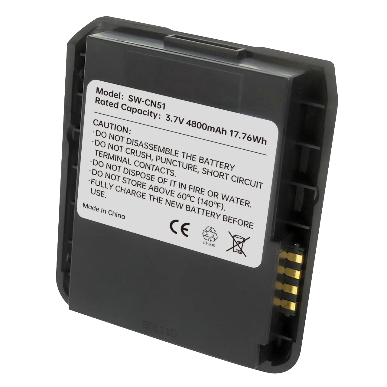 Akku Batterie 2400mAh für Intermec CK30 318-020-001, AB1G CK31 CK32 