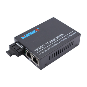 Sản Phẩm Mới Chuyển Đổi <span class=keywords><strong>Ethernet</strong></span> 2*10/100/1000M Rj45 Cổng Để 1*1000M Sợi SC Cổng Kép Sợi SM 20Km Sợi Mạng Chuyển Đổi - Product Image 3