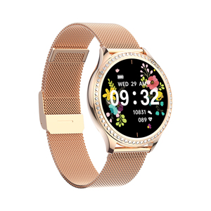Reloj inteligente femenino a precio de fábrica para <span class=keywords><strong>mujer</strong></span> BT llamando Golden Ladies AK53 Smart Watch 2023 con presión arterial Ladies <span class=keywords><strong>smartwatch</strong></span> - Product Image 5