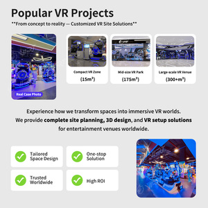 เก้าอี้เสมือนจริง EU VART Extreme Experience 720 องศา พร้อมเครื่องเล่นเกมจำลองการบิน 360 องศา 9D 360 - Product Image 4