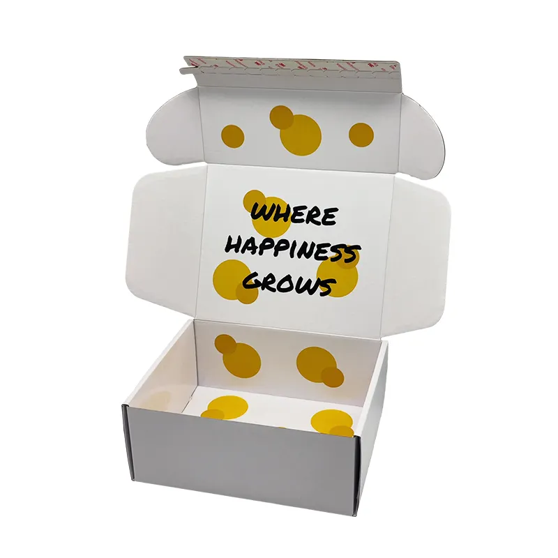 Benutzer definierte e Flöte elegante Kleid Kleidung Kleidung Verpackung weiße Emballage Cajas de Papel Mailer Box Verpackungs boxen für den Versand