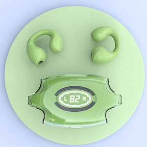 <span class=keywords><strong>2023</strong></span> nouvelle tendance cristal Design Transparent sans fil écouteur avec affichage numérique oreille-clip faible latence Sport jeu casque - Product Image 6