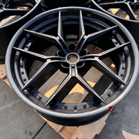 Venta Directa de Fábrica, Juego de 2 Ruedas de Fibra de Carbono Personalizadas de 18 19 20 21 22 Pulgadas, PCD 5x112 5x114.3 5x120 para Autos de Pasajeros
