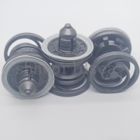 100 pièces/sac Clip en plastique pour VW 7L6868243