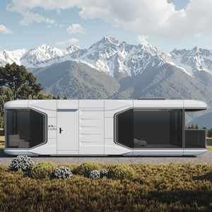 Hot-bán thông minh không gian nhôm viên nang không thấm nước di chuyển container nhà prefab nhà cho khách sạn homestays danh lam thắng cảnh điểm - Product Image 3