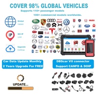 Herramienta de Diagnóstico para Autos y Camiones 2026 Launch X431 Pro3S+ SmartLink HD, Escáner de Códigos OBD2 para Vehículos de 12V y 24V, Analizador Automático de Diésel y Gasolina