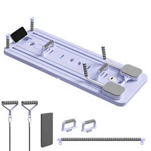 EIGFOH Espagne En Stock Planche de Pilates Premium avec support de téléphone et barre d'extension pour entraînement de base à domicile - Product Image 6
