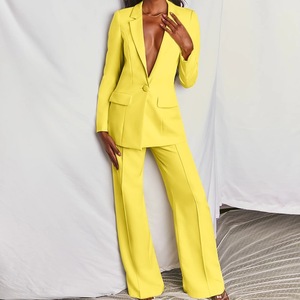 Completo Casual Estivo da <span class=keywords><strong>Donna</strong></span> in Velluto Antirughe, Lunghezza Intera, per Europa e Stati Uniti, Moda Professionale - Product Image 4