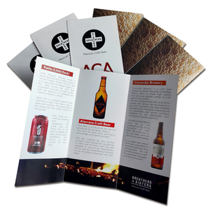 Brochure Pieghevoli Personalizzate Stampate a Colori Xiran, Volantini di Alta Qualità su Carta Patinata, Goffratura Disponibile, <span class=keywords><strong>Dimensioni</strong></span> Personalizzate OEM Disponibili A5 - Product Image 2