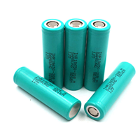 Batería de iones de litio Samsung modelo INR18650-20R 3.7V 2000mAh de alta descarga con cátodo de LiCoO2 líquido, 1200 ciclos, 0-50