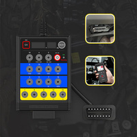 Lector de código automático Escáner Herramienta de diagnóstico Herramientas de reparación de automóviles OBDII Breakout Box