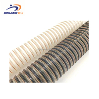 Tuyau flexible en polyuréthane pour conduit d'air, tuyau spiralé plaqué cuivre, diamètres 102mm, 125mm, 150mm, 200mm, 250mm, 300mm