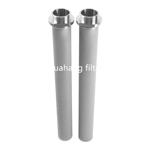 High Temperature Steam Filter Element 0.5um <b>Titanium</b> Rod 10" 20" 30" Sizes Sintered Filter For Liquid And Gas Filtration - Product Image 4