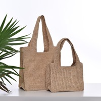 Bolso Tote de Rafia Tejido a Mano, Impermeable, de Gran Capacidad, con Bordado Personalizado, Bolso de Playa de Verano, Bolso de Viaje de Moda para Mujer