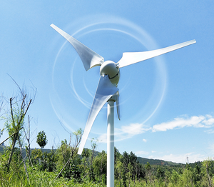 Năng lượng Lai Ngoài trời năng lượng mặt trời gió dẫn đèn đường với tuabin gió ngang 100W 80W 150W 200W - Product Image 3