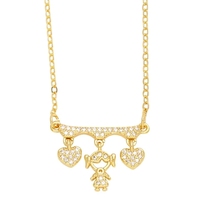 Collier ras du cou simple avec pendentif cœur pour fille et garçon, bijou tendance hip-hop