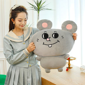 Bambole grigi di peluche, simpatici giocattoli di peluche per topolino, regali per la casa adatti per ragazzi e ragazze - Product Image 5