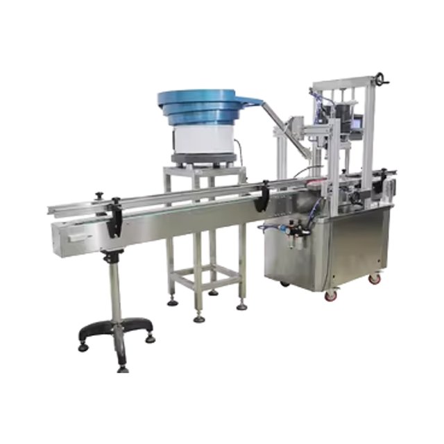 Industrial Electric High Quality Liquid Bottle Automatic Glass Vial Bottle Capping Machine