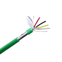 Câble KNX IP67 intelligent 4 conducteurs pour bâtiment, paire torsadée 2x2x0.8mm, prix usine, gaine PVC entièrement en cuivre 500