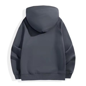 100% coton épais lourd éponge française de haute qualité vierge surdimensionné Streetwear logo personnalisé sweats à <span class=keywords><strong>capuche</strong></span> pour hommes - Product Image 3