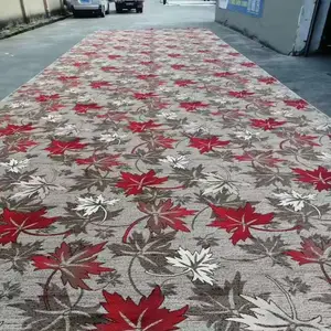 מלון שטיח נצנצים סין מפעל שטיחים 80% 20% קיר ניילון לשטיח קסנסטר קיר