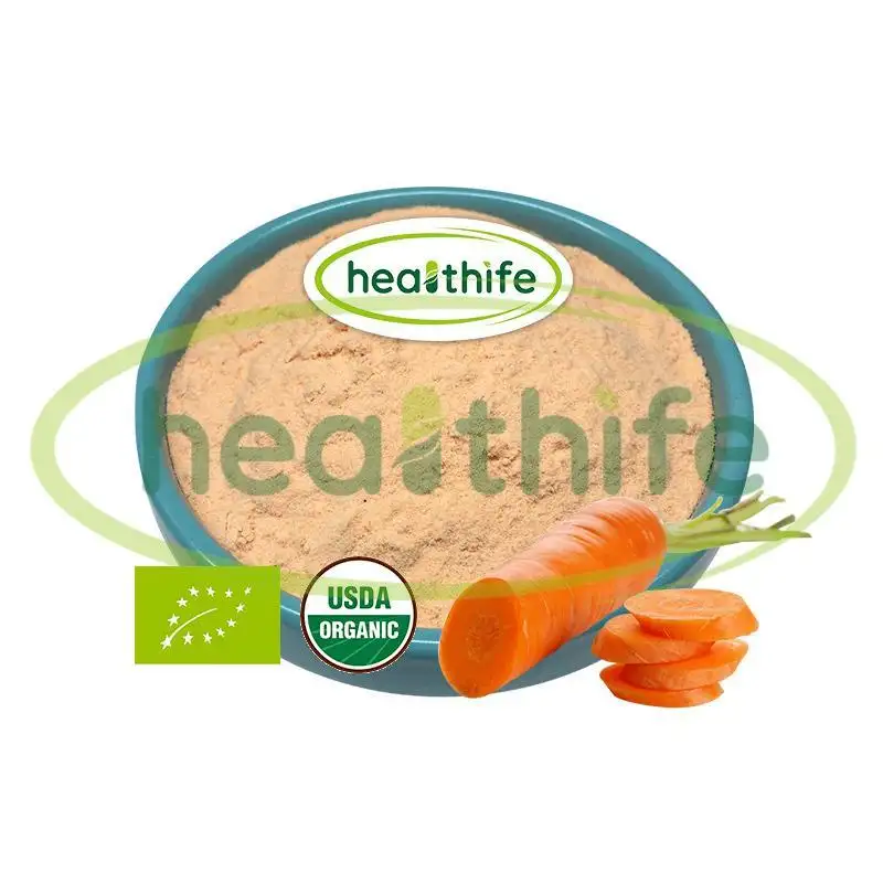FocusHerb - Cenoura seca ao ar orgânica em pó