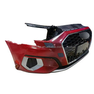 2021 2024 di alta qualità originale <span class=keywords><strong>Audi</strong></span> <span class=keywords><strong>A3</strong></span> S3 paraurti anteriore con griglia del radiatore Kit carrozzeria pezzi auto paraurti rosso - Product Image 4
