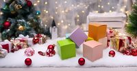 Scatole Regalo Pieghevoli Colorate in Cartone Ondulato per Matrimoni e Feste, Vendita all'Ingrosso