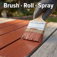 Peinture protectrice imperméable à base d'eau, écologique, anti-pourriture, résistante à l'humidité et aux intempéries, pour bois extérieur